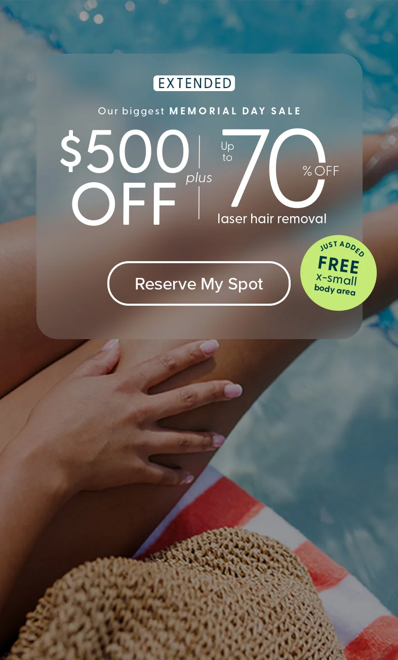 Memorial Day bonus extended offer: free extra small body area with qualifying packages